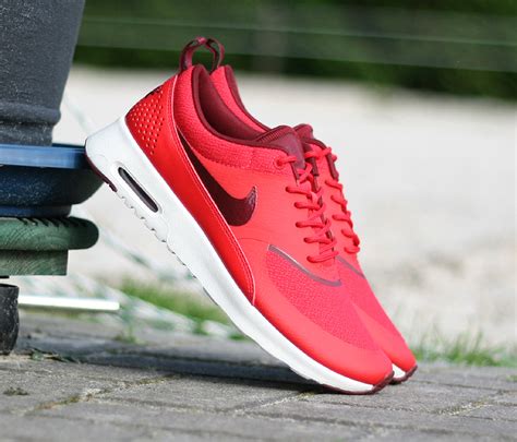 nike air max thea rot damen 42|nike air max thea zalando.